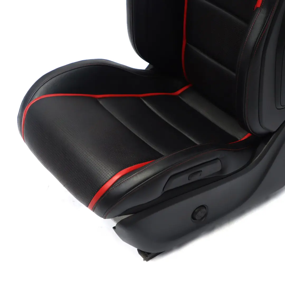 Front Seat Mercedes C117 W176 Left N/S AMG Leather Black Red Heated Memory to with Part number A1769103902 Front Seat Mercedes C117 W176 Left N/S AMG Leather Black Red Heated Memory - SKU rhd-A1769103902-2 - Part number A1769103902