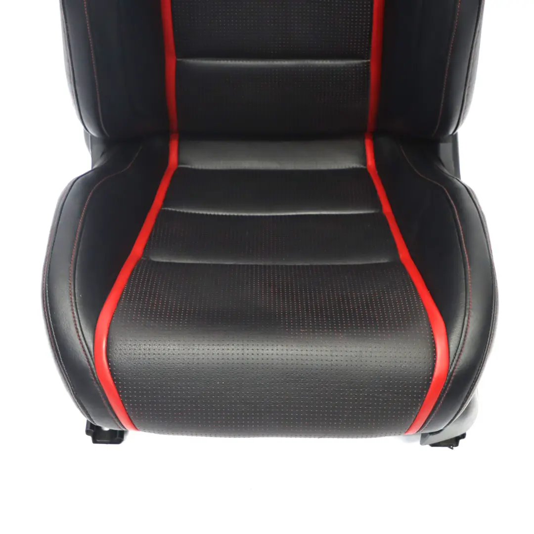 Front Seat Mercedes C117 W176 Left N/S AMG Leather Black Red Heated Memory to with Part number A1769103902 Front Seat Mercedes C117 W176 Left N/S AMG Leather Black Red Heated Memory - SKU rhd-A1769103902-2 - Part number A1769103902