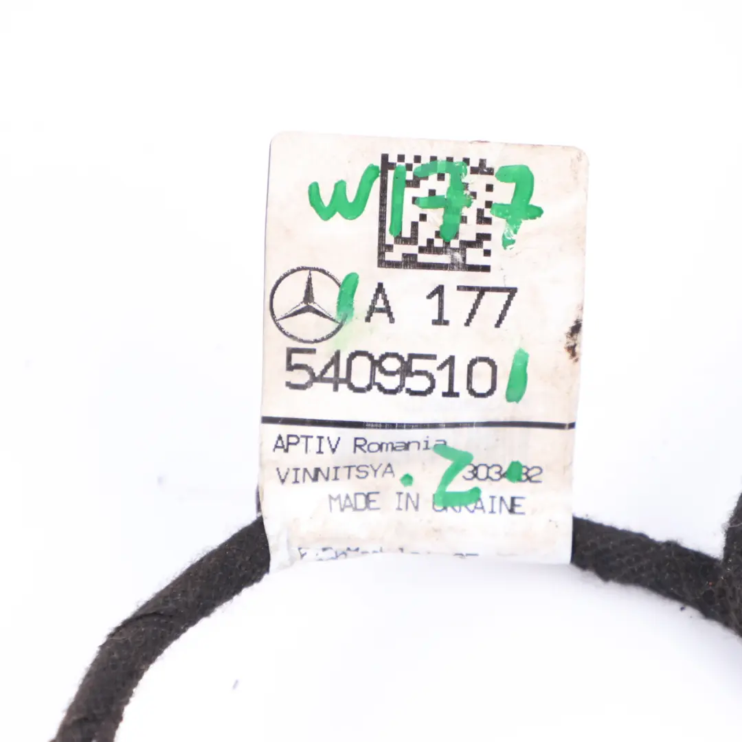 Door Wiring Mercedes W177 W247 Front Left Right N/O/S Cable Harness to with Part number A1775409510 Door Wiring Mercedes W177 W247 Front Left Right N/O/S Cable Harness - SKU rhd-A1775409510 - Part number A1775409510