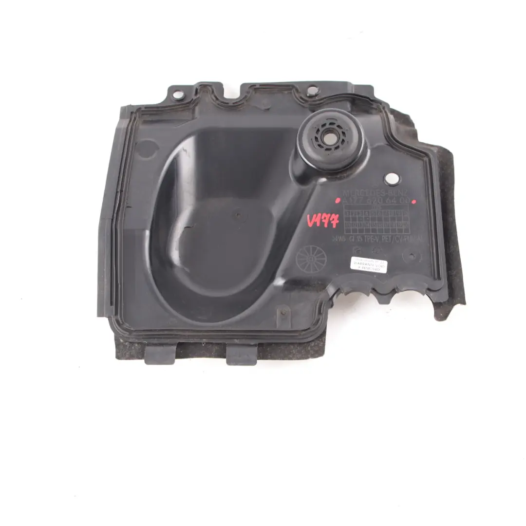 Bay Compartment Partition Heat Shield Upper Left N/S to Mercedes W177 Engine with Part number A1776206400 Mercedes W177 Engine Bay Compartment Partition Heat Shield Upper Left N/S - SKU rhd-A1776206400 - Part number A1776206400