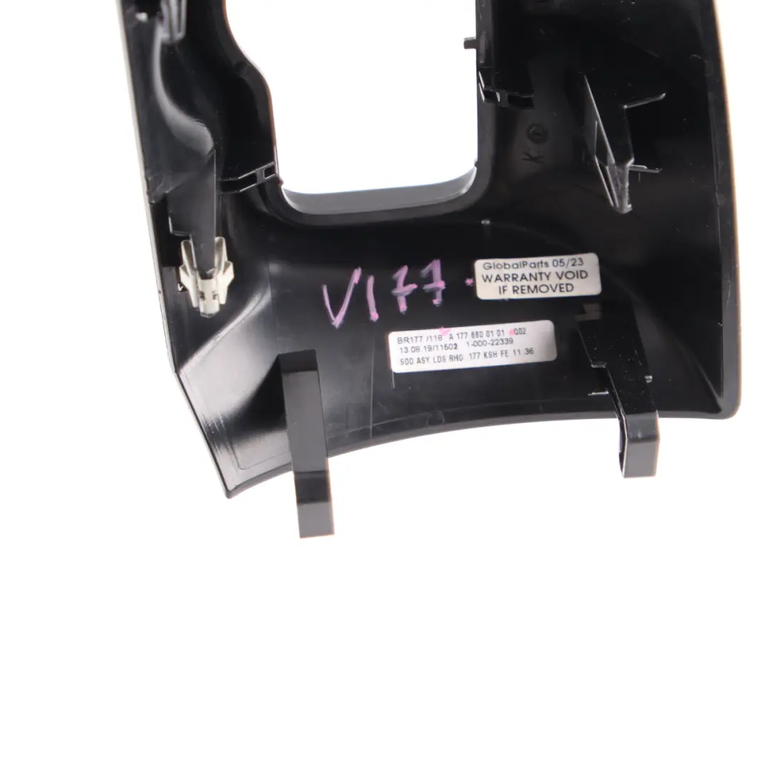 Headlight Switch Cover Surround Trim Dash Panel Black to Mercedes W177 with Part number A1776800101 Mercedes W177 Headlight Switch Cover Surround Trim Dash Panel Black - SKU rhd-A1776800101 - Part number A1776800101