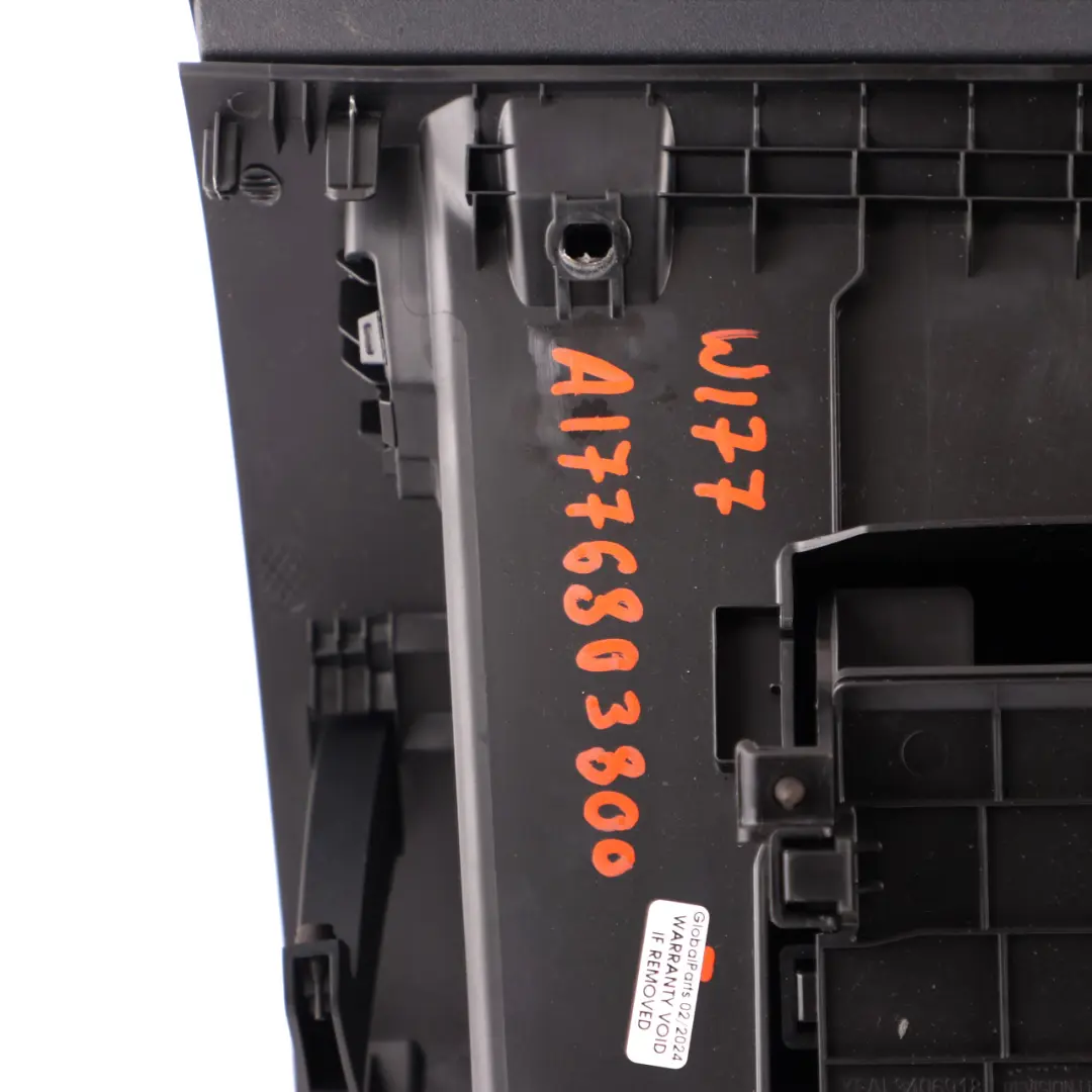 Glove Box Mercedes C118 W177 Storage Compartment Glovebox Black to with Part number A1776803800 Glove Box Mercedes C118 W177 Storage Compartment Glovebox Black - SKU rhd-A1776803800 - Part number A1776803800