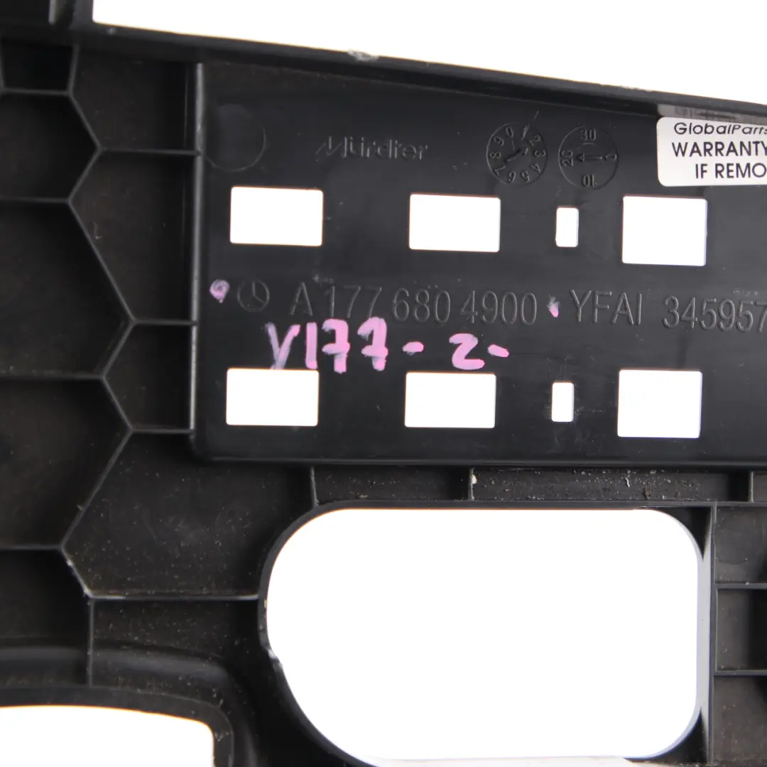 Footwell Trim Passenger's Side Panel Cover Dash Black to Mercedes W177 with Part number A1776804900 Mercedes W177 Footwell Trim Passenger's Side Panel Cover Dash Black - SKU rhd-A1776804900 - Part number A1776804900