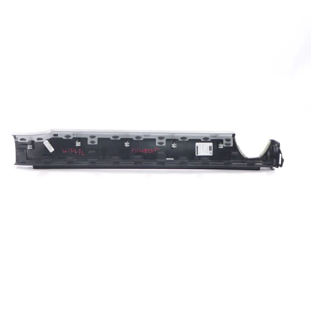 Dashboard Trim Strip Passanger Side Left N/S Black to Mercedes W177 with Part number A1776809102 Mercedes W177 Dashboard Trim Strip Passanger Side Left N/S Black - SKU rhd-A1776809102 - Part number A1776809102