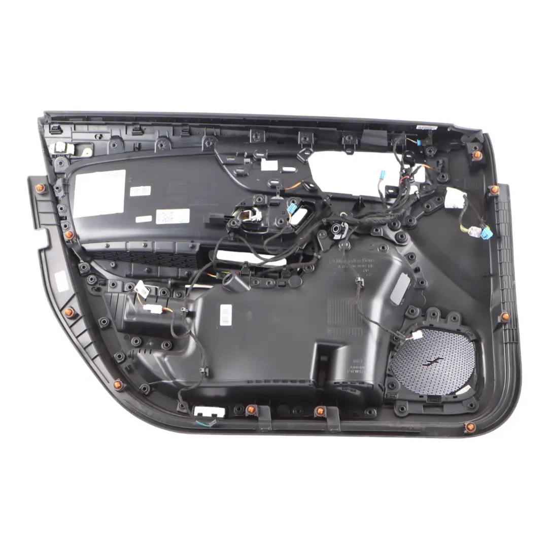 Door Card Trim Panel Front Right O/S Panel Black to Mercedes V177 with Part number A1777208605 Mercedes V177 Door Card Trim Panel Front Right O/S Panel Black - SKU RHD-A1777208605 - Part number A1777208605