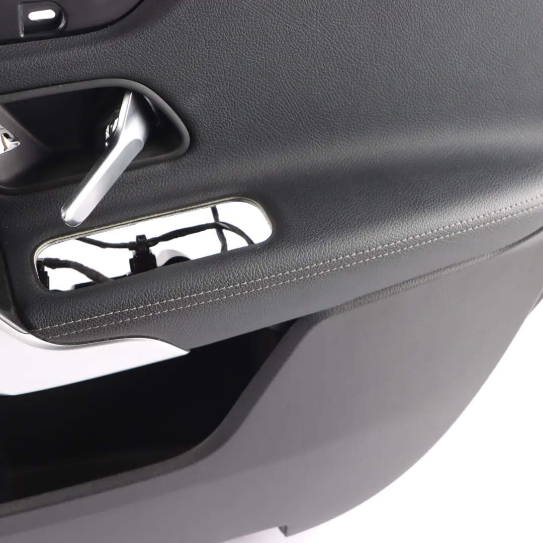 Door Card Trim Panel Front Right O/S Panel Black to Mercedes V177 with Part number A1777208605 Mercedes V177 Door Card Trim Panel Front Right O/S Panel Black - SKU RHD-A1777208605 - Part number A1777208605