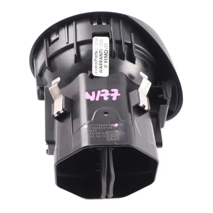 Mercedes W177 Air Vent Front Dashboard Left N/S Air Ventilation Duct - SKU rhd-A1778308100 - Part number A1778308100