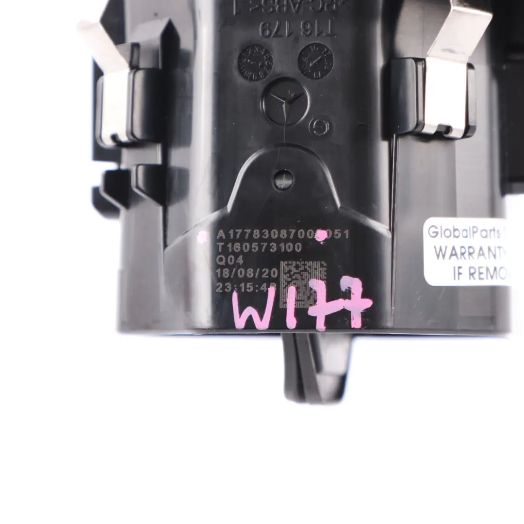 Dashboard Air Vent Dash Right O/S Nozzle Grille to Mercedes W177 with Part number A1778308700 Mercedes W177 Dashboard Air Vent Dash Right O/S Nozzle Grille - SKU rhd-A1778308700 - Part number A1778308700