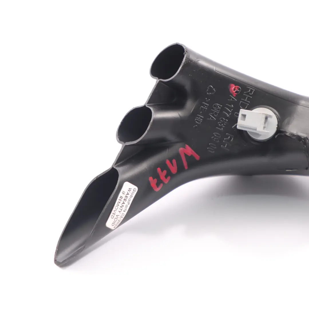 Mercedes C118 W177 W247 Air Vent Duct Channel Cabin Front Right O/S - SKU rhd-A1778310900 - Part number A1778310900