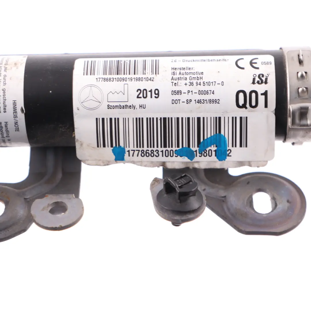 Air Module Mercedes C118 W177 W247 Roof Head Curtain Gas Generator - SKU rhd-A1778683100-1 - Part number A1778683100