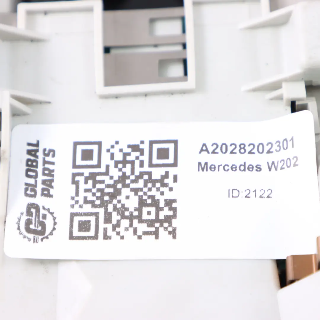 Roof Light Interior Front Reading Lamp Switch Panel to Mercedes W202 with Part number A2028202301 Mercedes W202 Roof Light Interior Front Reading Lamp Switch Panel - SKU rhd-A2028202301 - Part number A2028202301