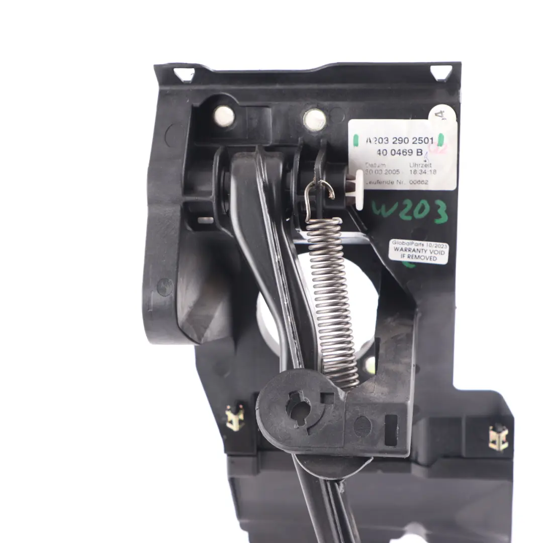 Brake Pedal Assembly Automatic A2032902501 to Mercedes W203 CLK C209 with Part number A2032901818 Mercedes W203 CLK C209 Brake Pedal Assembly Automatic A2032902501 - SKU rhd-A2032901818-1 - Part number A2032901818