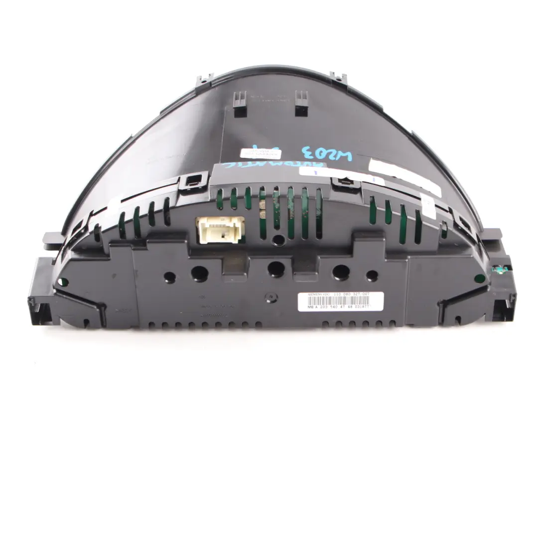Instrument Cluster Speedo Clocks Automatic A2035404738 to Mercedes W203 Petrol with Part number A2035404748 Mercedes W203 Petrol Instrument Cluster Speedo Clocks Automatic A2035404738 - SKU rhd-A2035404748 - Part number A2035404748