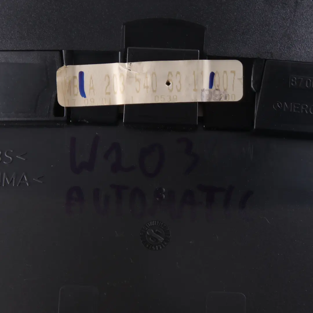 Instrument Cluster Speedo Clocks Automatic to Mercedes W203 Petrol with Part number A2035406311 Mercedes W203 Petrol Instrument Cluster Speedo Clocks Automatic - SKU rhd-A2035406311 - Part number A2035406311