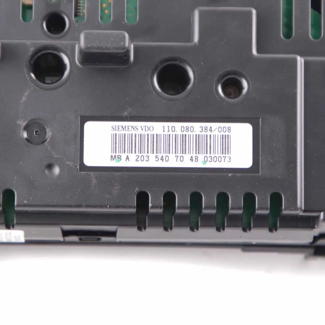 CL2023 Diesel Instrument Cluster Speedo Clocks Automatic to Mercedes with Part number A2035407048 Mercedes CL2023 Diesel Instrument Cluster Speedo Clocks Automatic - SKU rhd-A2035407048 - Part number A2035407048