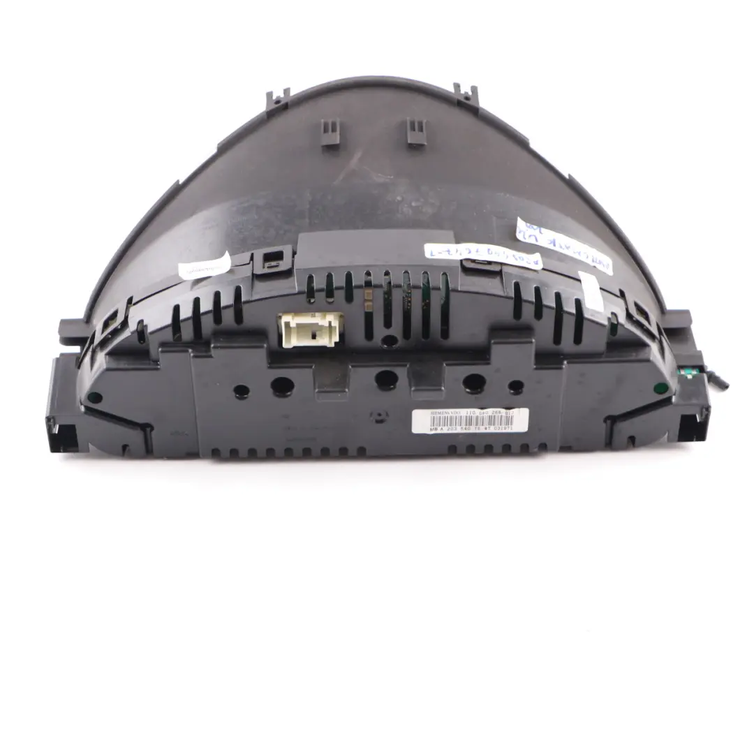 Instrument Cluster Speedo Clocks Automatic to Mercedes W203 Diesel with Part number A2035407647 Mercedes W203 Diesel Instrument Cluster Speedo Clocks Automatic - SKU rhd-A2035407647-1 - Part number A2035407647