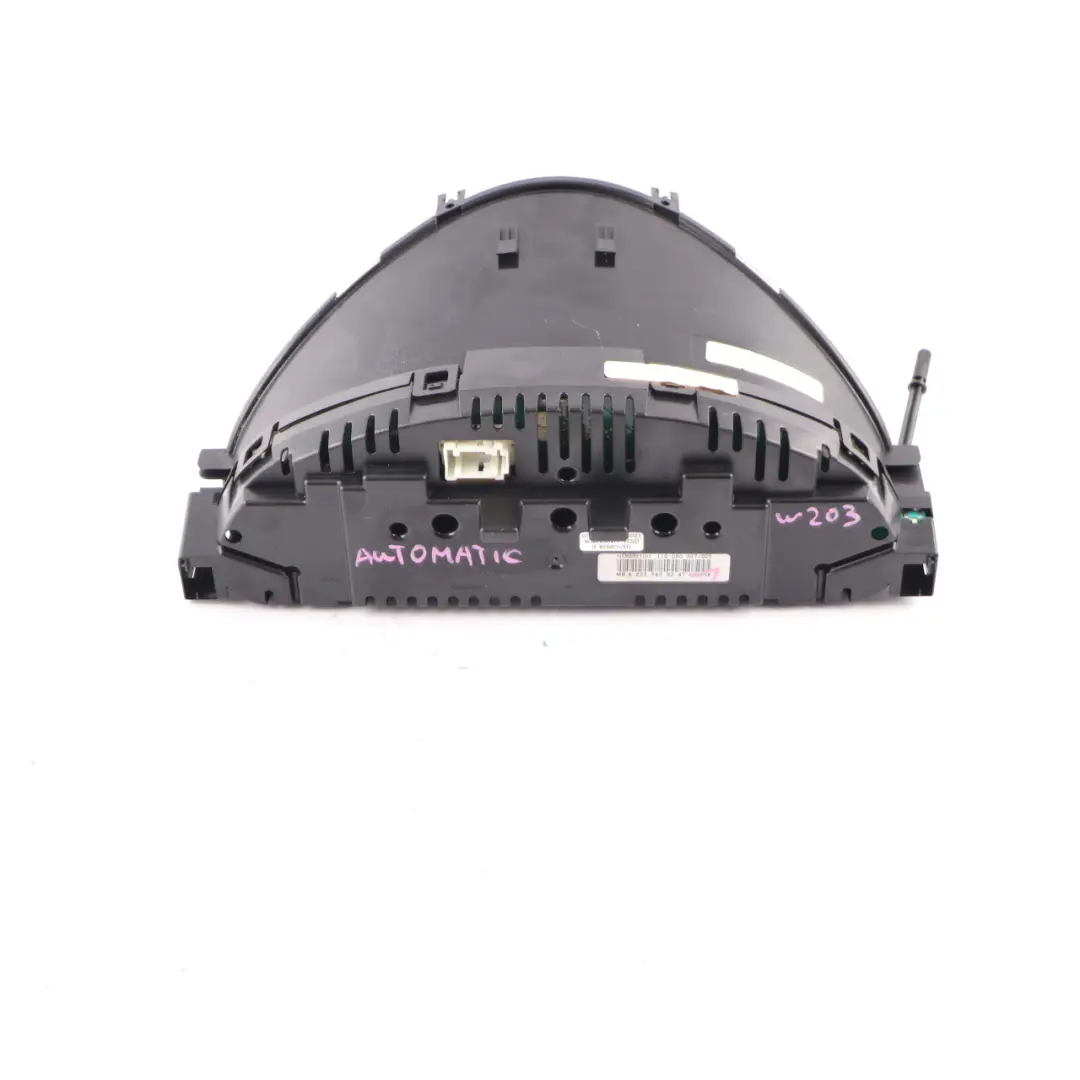 Instrument Cluster Speedo Clocks Automatic to Mercedes W203 Diesel with Part number A2035409247 Mercedes W203 Diesel Instrument Cluster Speedo Clocks Automatic - SKU rhd-A2035409247-1 - Part number A2035409247