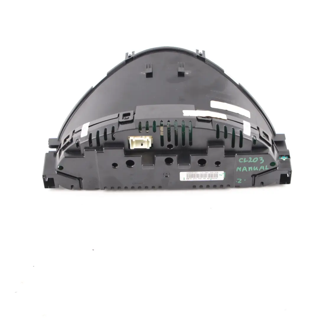Instrument Cluster Speedo Clocks Manual Diesel to Mercedes CLC CL203 with Part number A2035409848 Mercedes CLC CL203 Instrument Cluster Speedo Clocks Manual Diesel - SKU rhd-A2035409848-1 - Part number A2035409848