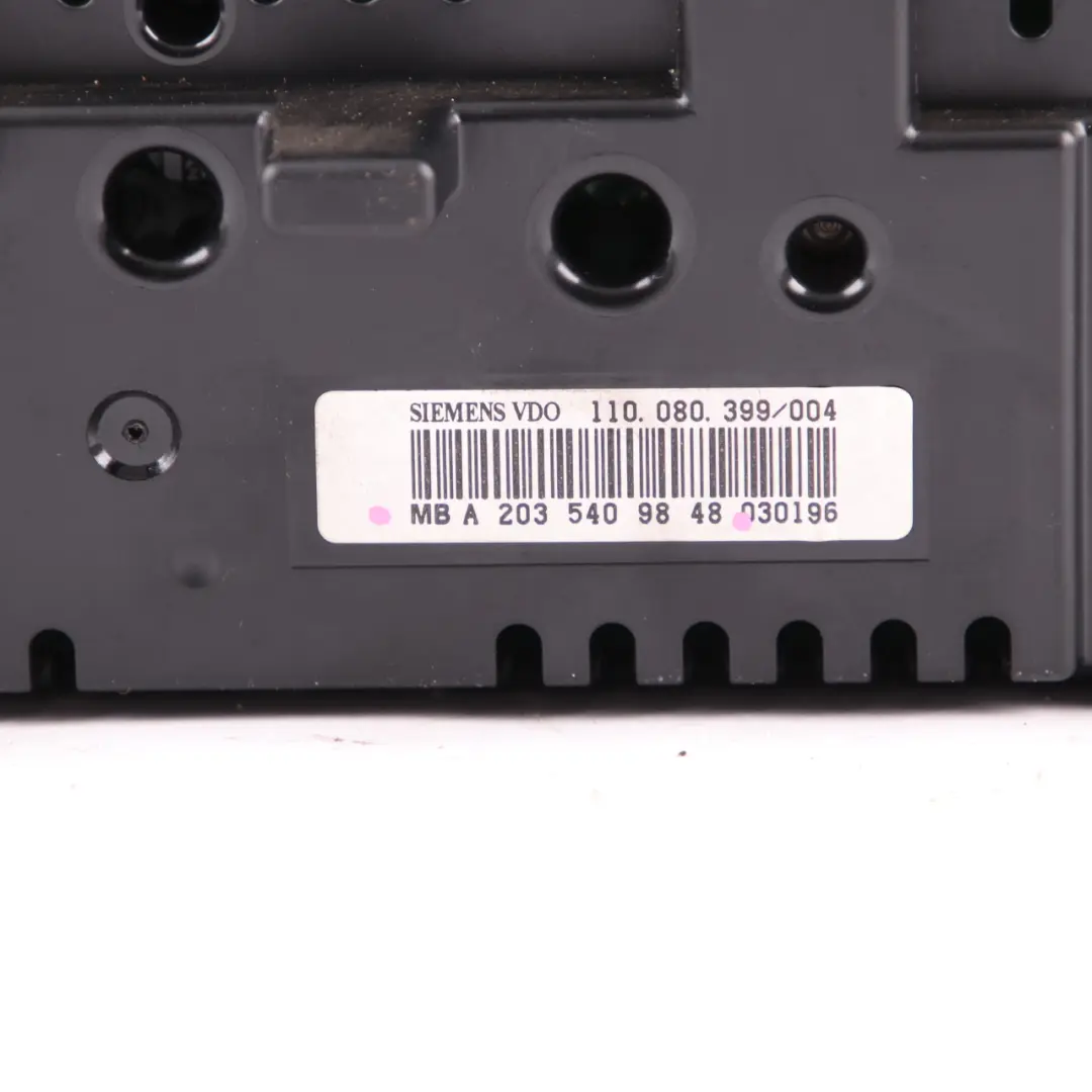 Instrument Cluster Mercedes CL203 Speedo Clocks MPH Manual Diesel - SKU rhd-A2035409848 - Part number A2035409848