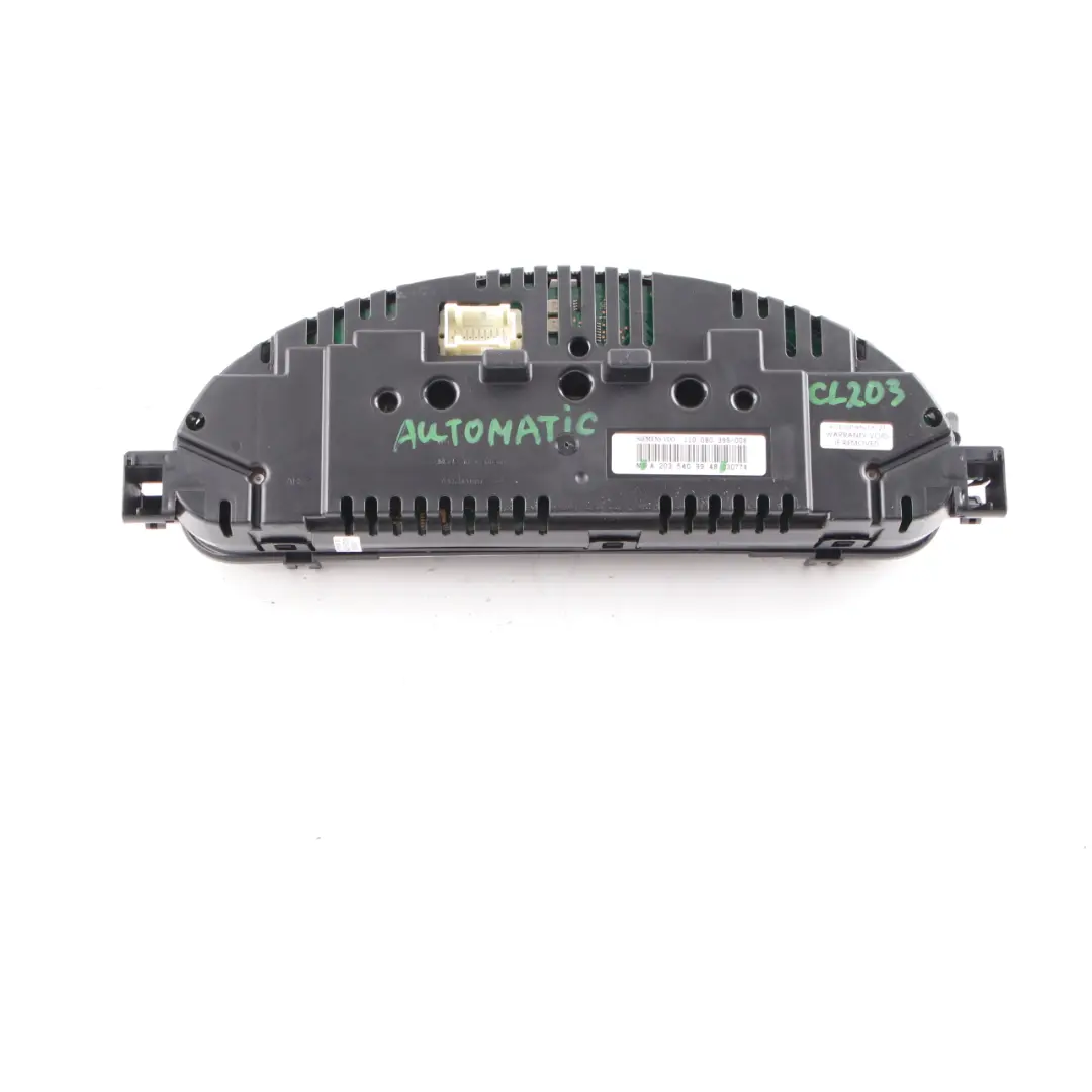 Mercedes CLC CL203 Diesel Instrument Cluster Speedo Clocks Automatic - SKU rhd-A2035409948 - Part number A2035409948
