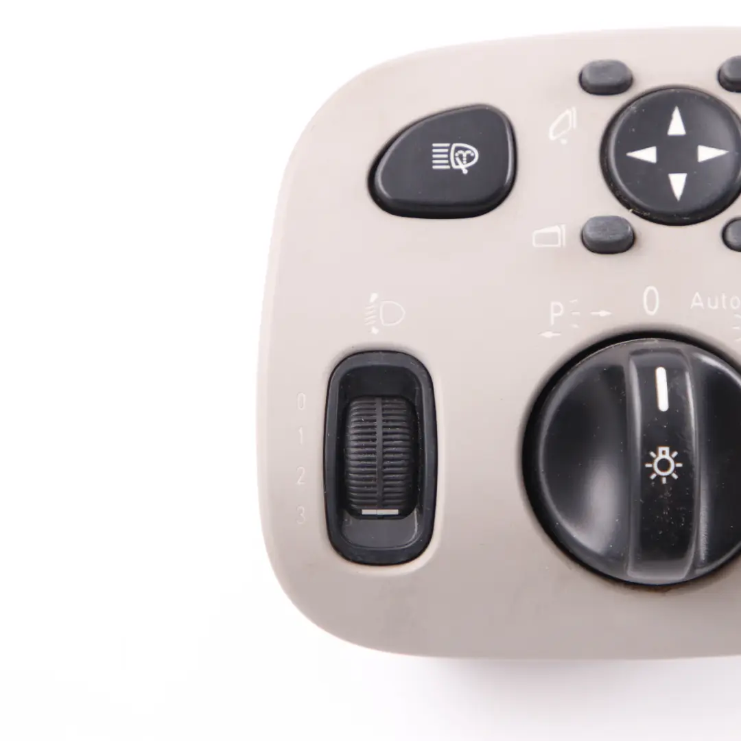 Headlight Switch Mercedes CLK W203 W209 Light Control Unit Panel to with Part number A2035451104 Headlight Switch Mercedes CLK W203 W209 Light Control Unit Panel - SKU rhd-A2035451104-1 - Part number A2035451104