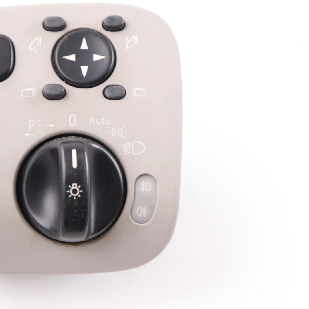 Headlight Switch Mercedes CLK W203 W209 Light Control Unit Panel to with Part number A2035451104 Headlight Switch Mercedes CLK W203 W209 Light Control Unit Panel - SKU rhd-A2035451104-1 - Part number A2035451104