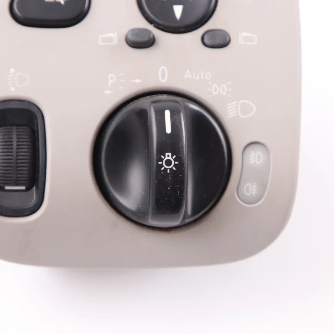 Headlight Switch Mercedes CLK W203 W209 Light Control Unit Panel to with Part number A2035451104 Headlight Switch Mercedes CLK W203 W209 Light Control Unit Panel - SKU rhd-A2035451104-1 - Part number A2035451104