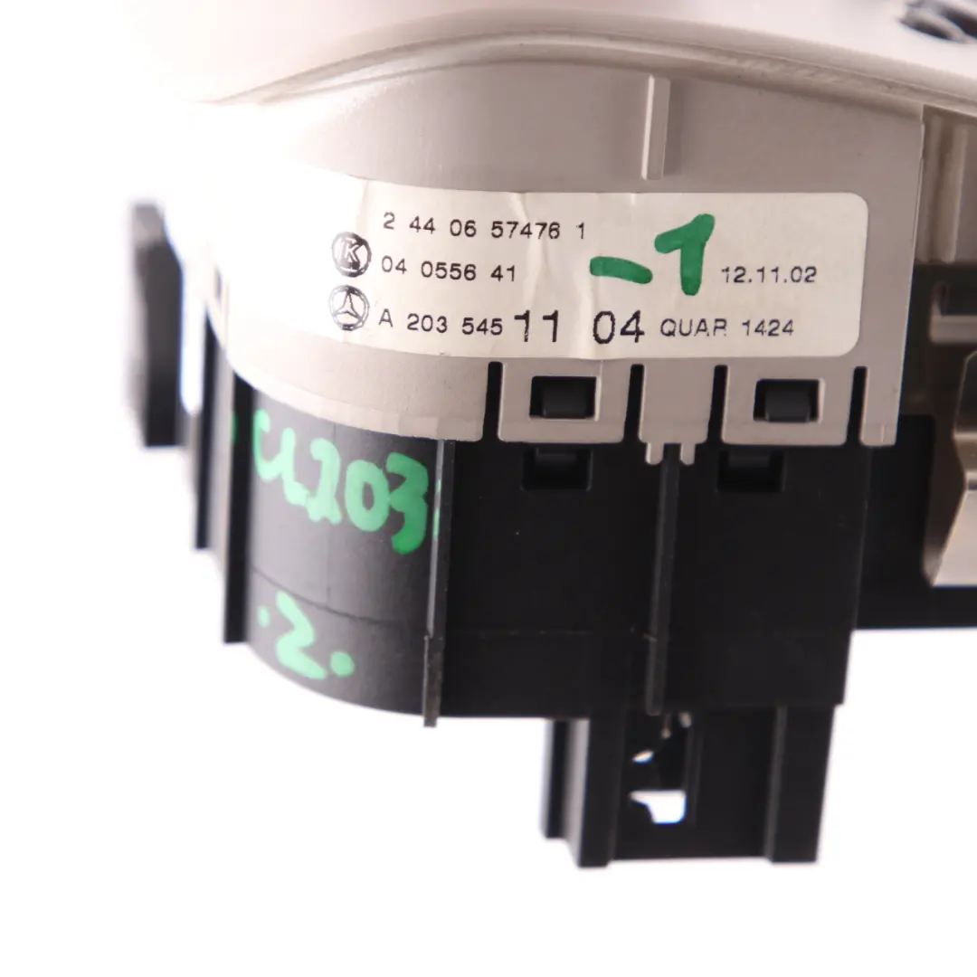 Headlight Switch Mercedes CLK W203 W209 Light Control Unit Panel to with Part number A2035451104 Headlight Switch Mercedes CLK W203 W209 Light Control Unit Panel - SKU rhd-A2035451104-1 - Part number A2035451104