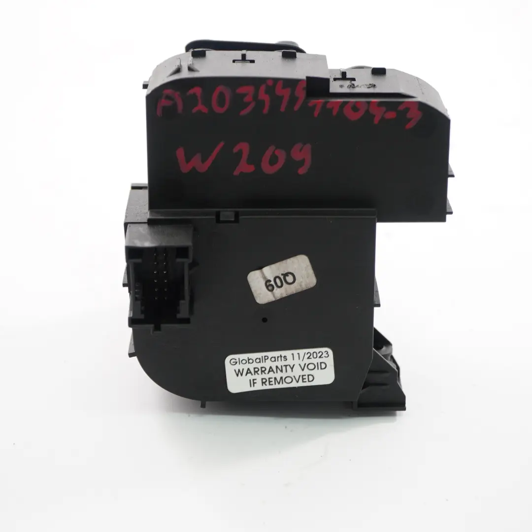 Headlight Switch Unit Button Panel to Mercedes W203 CLK C209 W209 with Part number A2035451104 Mercedes W203 CLK C209 W209 Headlight Switch Unit Button Panel - SKU rhd-A2035451104-3 - Part number A2035451104