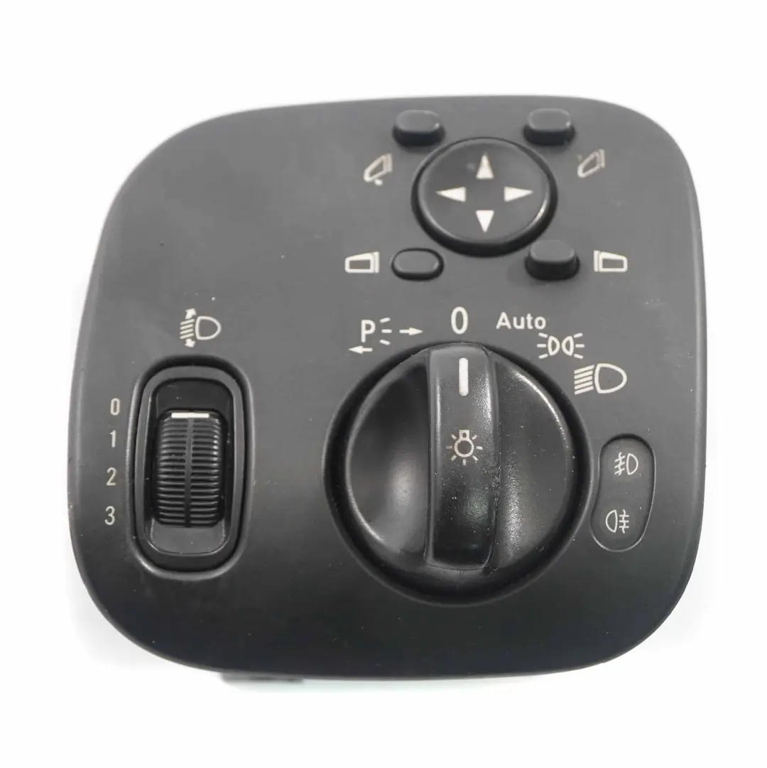 Mercedes-Benz W203 CL203 C209 Headlight Switch Unit Button Black to with Part number A2035451204 Mercedes-Benz W203 CL203 C209 Headlight Switch Unit Button Black - SKU rhd-A2035451204-1 - Part number A2035451204