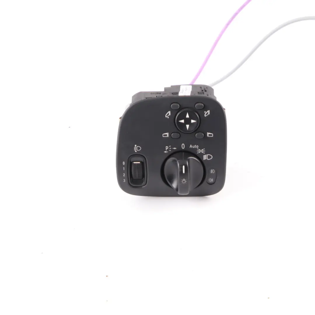 Mercedes W203 CL203 C209 Headlight Switch Unit Button Black - SKU rhd-A2035451204-2 - Part number A2035451204