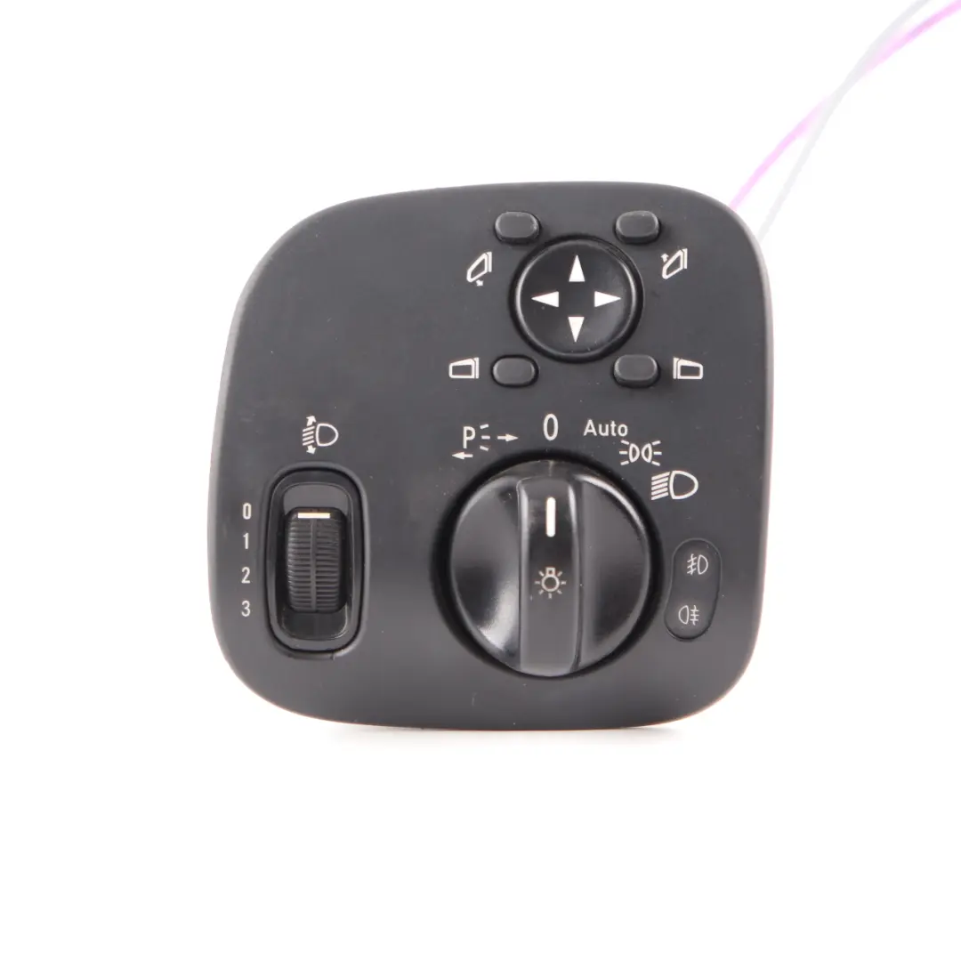 Headlight Switch Unit Button Black to Mercedes W203 CL203 C209 with Part number A2035451204 Mercedes W203 CL203 C209 Headlight Switch Unit Button Black - SKU rhd-A2035451204-2 - Part number A2035451204