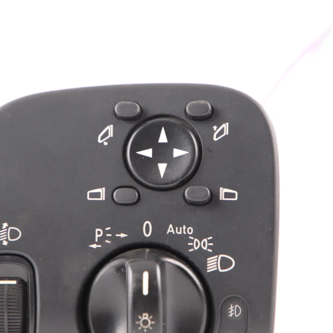 Mercedes W203 CL203 C209 Headlight Switch Unit Button Black - SKU rhd-A2035451204-2 - Part number A2035451204