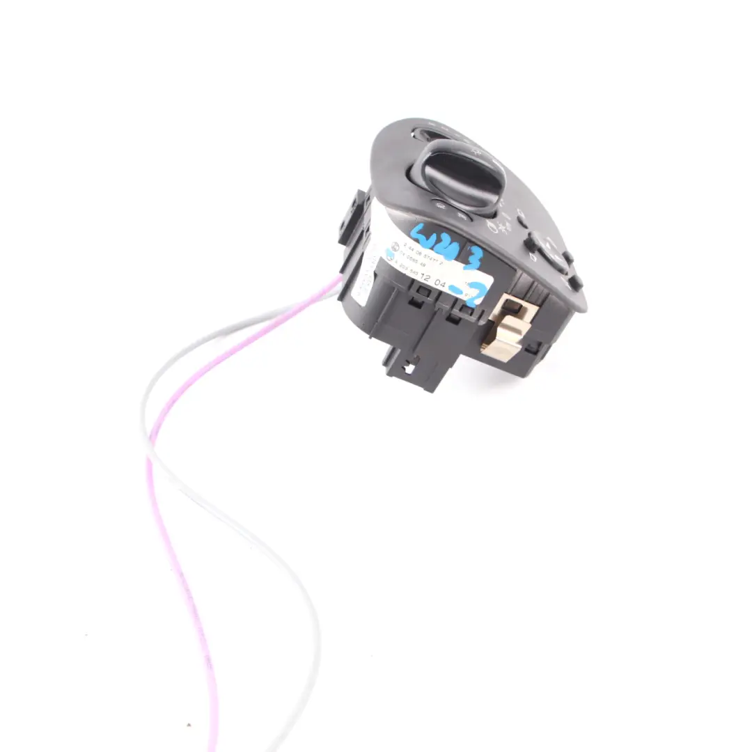 Headlight Switch Unit Button Black to Mercedes W203 CL203 C209 with Part number A2035451204 Mercedes W203 CL203 C209 Headlight Switch Unit Button Black - SKU rhd-A2035451204-2 - Part number A2035451204