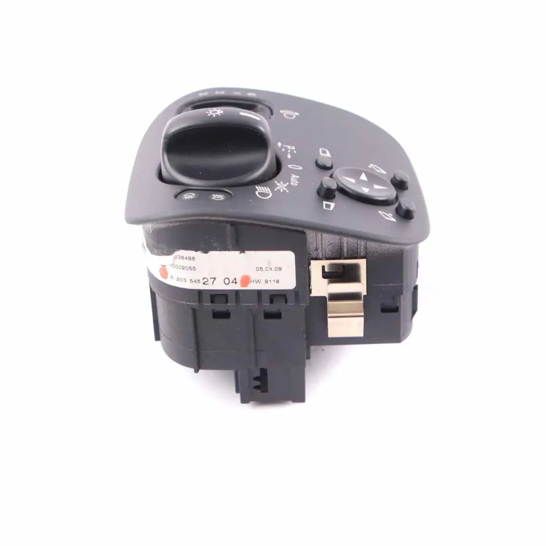 Light Switch Mercedes W203 Headlight Control Unit Module Button to with Part number A2035452704 Light Switch Mercedes W203 Headlight Control Unit Module Button - SKU rhd-A2035452704 - Part number A2035452704