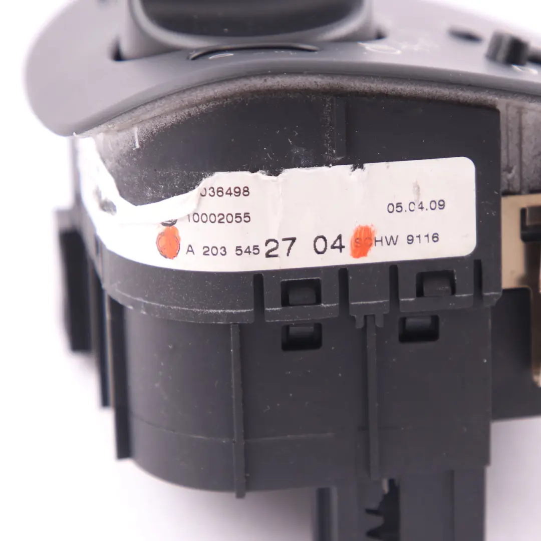 Light Switch Mercedes W203 Headlight Control Unit Module Button to with Part number A2035452704 Light Switch Mercedes W203 Headlight Control Unit Module Button - SKU rhd-A2035452704 - Part number A2035452704