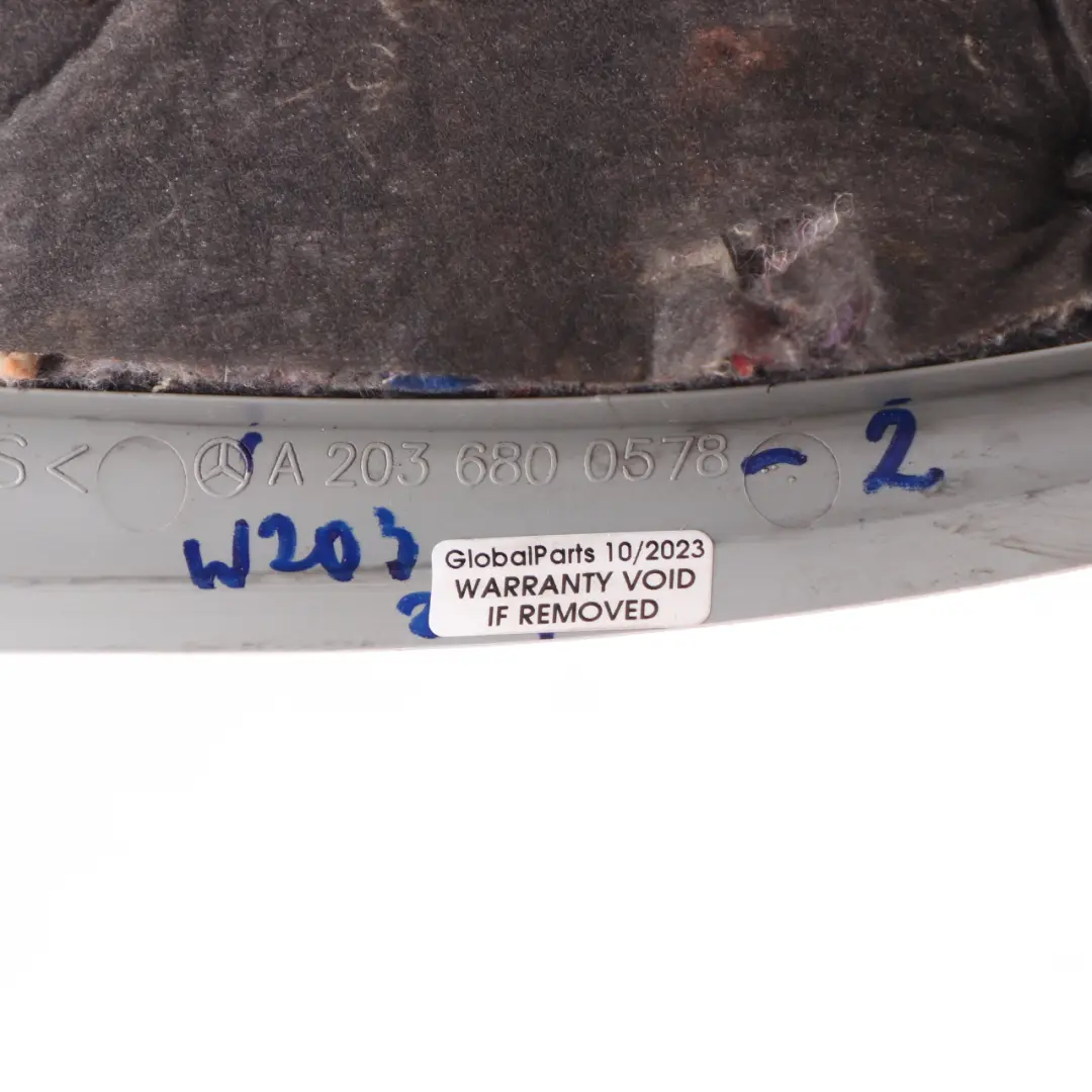 Dashboard Cover Front Left N/S Panel Trim Grey to Mercedes W203 with Part number A2036800578 Mercedes W203 Dashboard Cover Front Left N/S Panel Trim Grey - SKU rhd-A2036800578-2 - Part number A2036800578