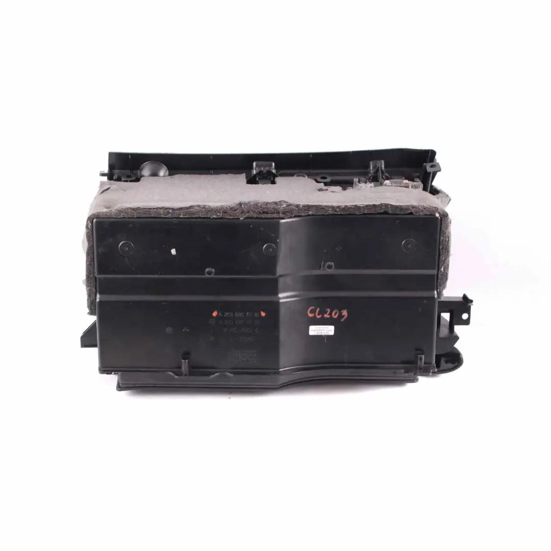 Glove Box Mercedes CL203 Black Interior Storage Cover Trim Panel A2036804191 to with Part number A2036800998 Glove Box Mercedes CL203 Black Interior Storage Cover Trim Panel A2036804191 - SKU rhd-A2036800998 - Part number A2036800998
