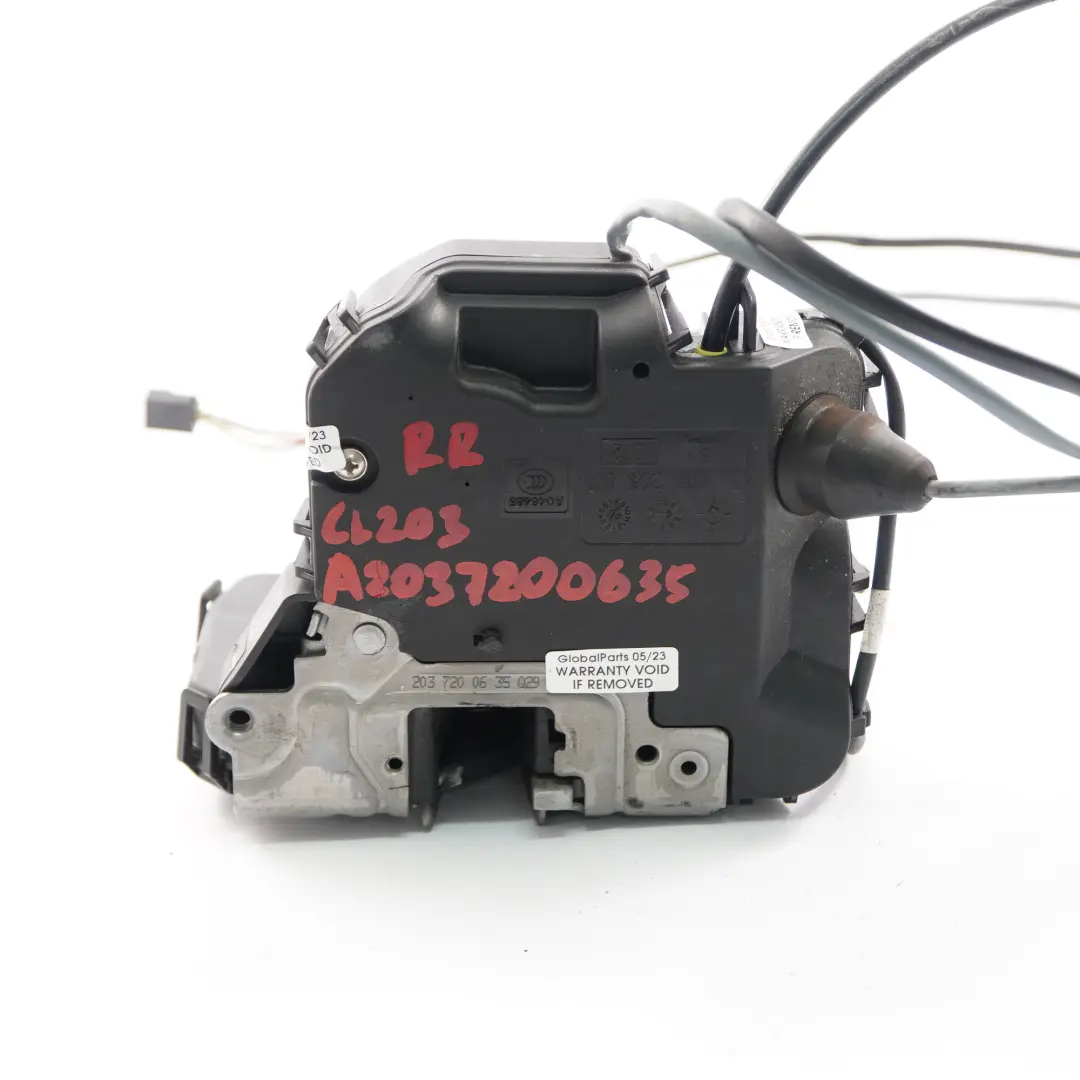 Mercedes CLC CL203 Door Lock Front Right O/S Latch Catch Actuator - SKU rhd-A2037200635 - Part number A2037200635
