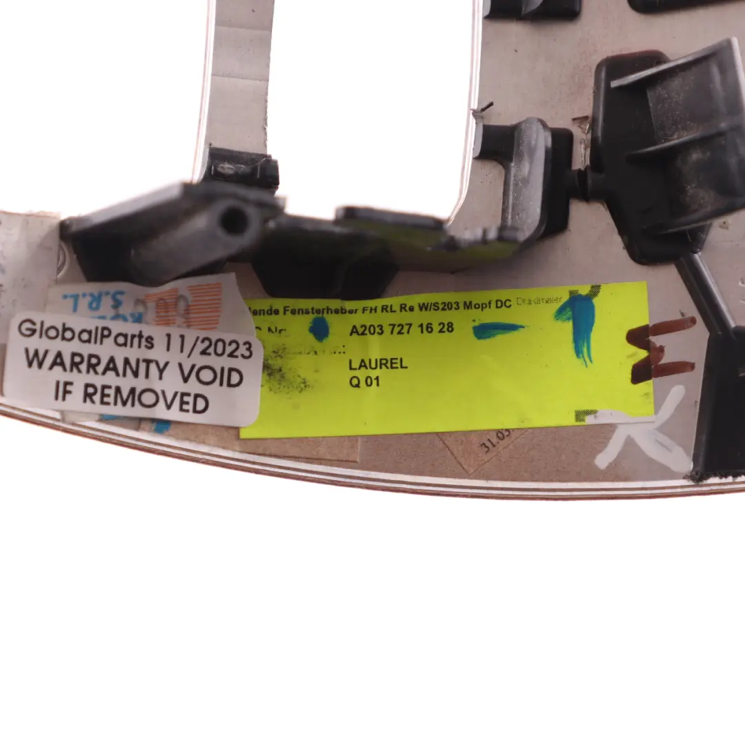 Window Lifter Switch Trim Cover Front Right O/S Wood to Mercedes W203 with Part number A2037271628 Mercedes W203 Window Lifter Switch Trim Cover Front Right O/S Wood - SKU rhd-A2037271628-1 - Part number A2037271628