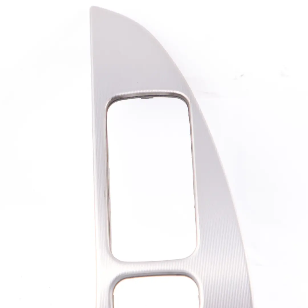 Window Lifter Switch Trim Cover Front Right O/S Alu to Mercedes W203 with Part number A2037272028 Mercedes W203 Window Lifter Switch Trim Cover Front Right O/S Alu - SKU rhd-A2037272028 - Part number A2037272028