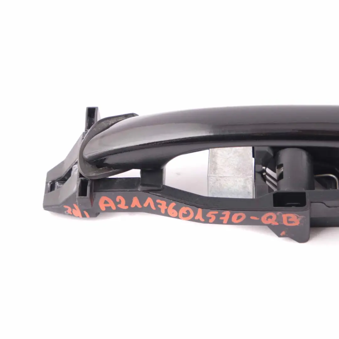 Door Handle Mercedes W203 Front Left N/S Grab Outside Obsidian Black 197U to with Part number A2037600734 Door Handle Mercedes W203 Front Left N/S Grab Outside Obsidian Black 197U - SKU rhd-A2037600734-OB - Part number A2037600734