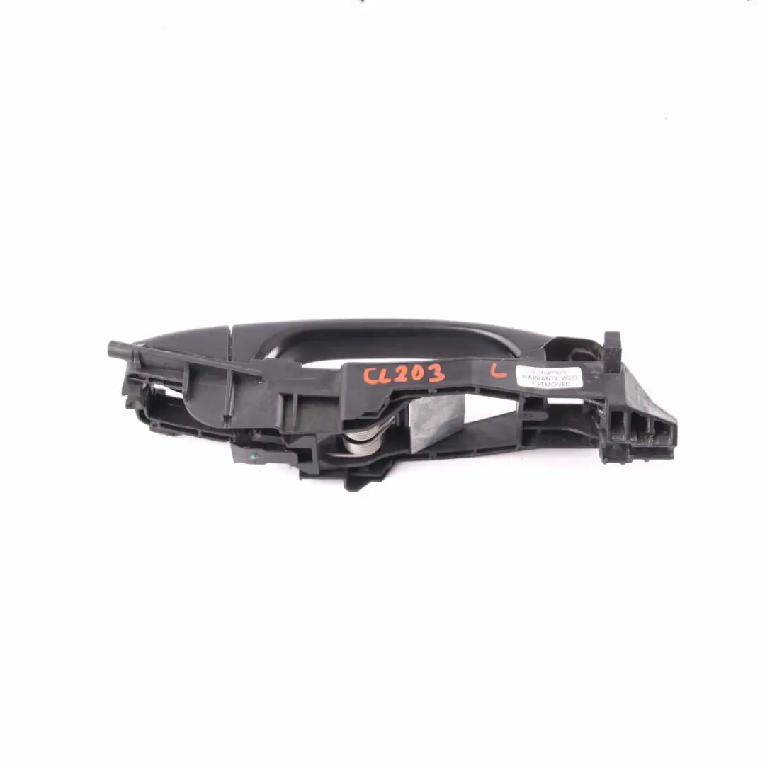  Door Handle Mercedes W203 Front Left N/S Grab Outside Obsidian Black 197U - SKU rhd-A2037600734-OB - Part number A2037600734