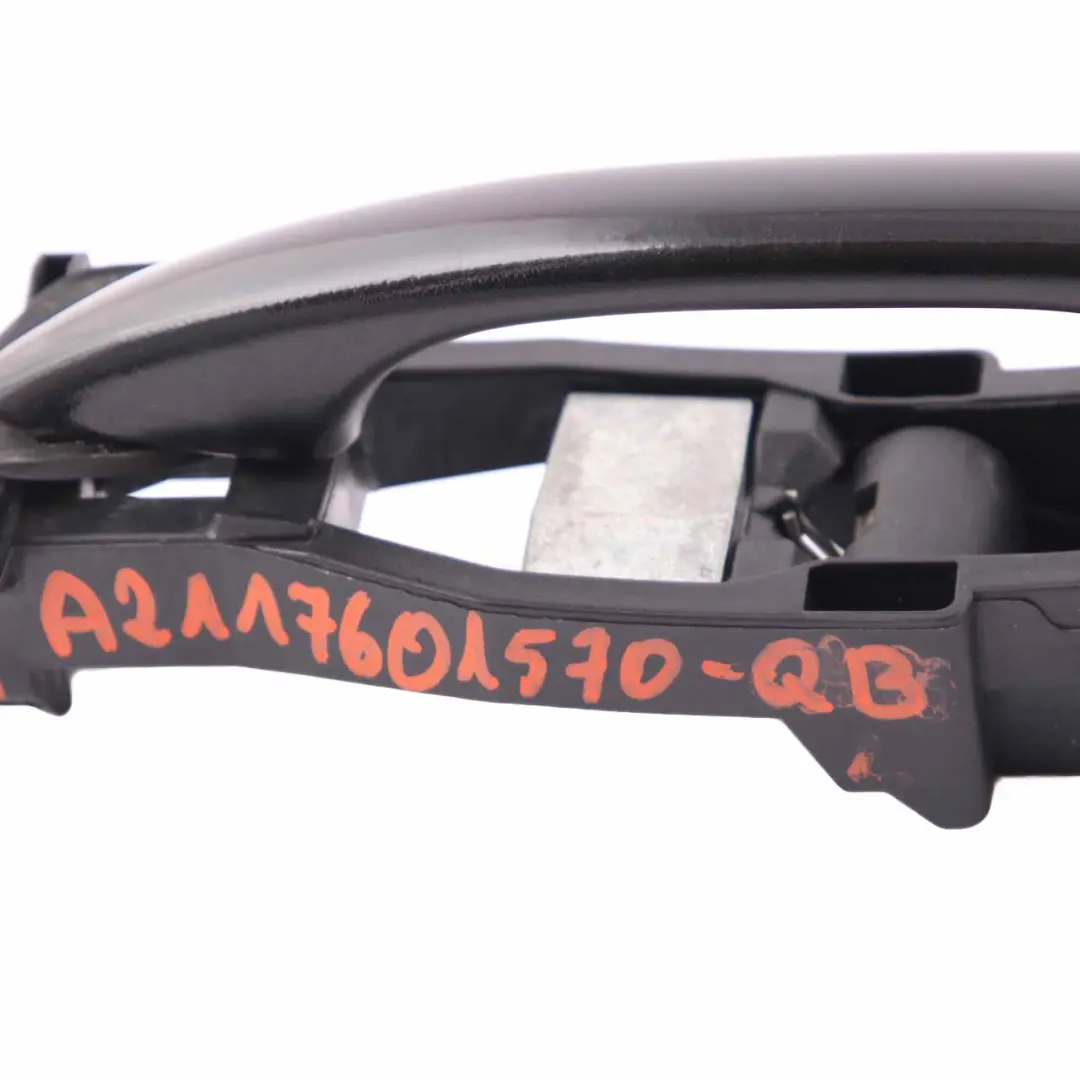  Door Handle Mercedes W203 Front Left N/S Grab Outside Obsidian Black 197U - SKU rhd-A2037600734-OB - Part number A2037600734