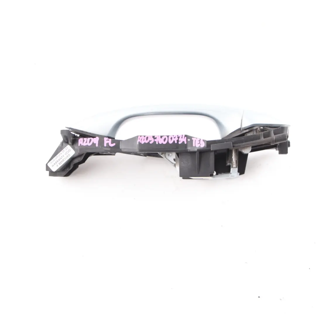 Mercedes W209 Door Handle Grab Front Left N/S Tellurium Silver Metallic - 762 - SKU rhd-A2037600734-TES - Part number A2037600734