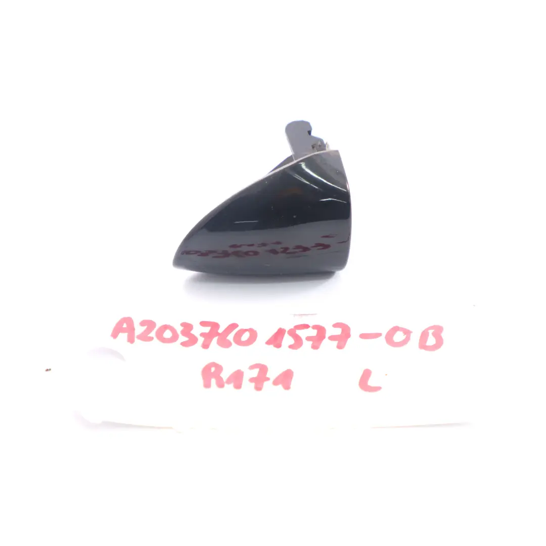  Handle Cover Mercedes R171 W203 W211 Door Front Left N/S Grab Obsidian Black 197 - SKU rhd-A2037601577-OB - Part number A2037601577
