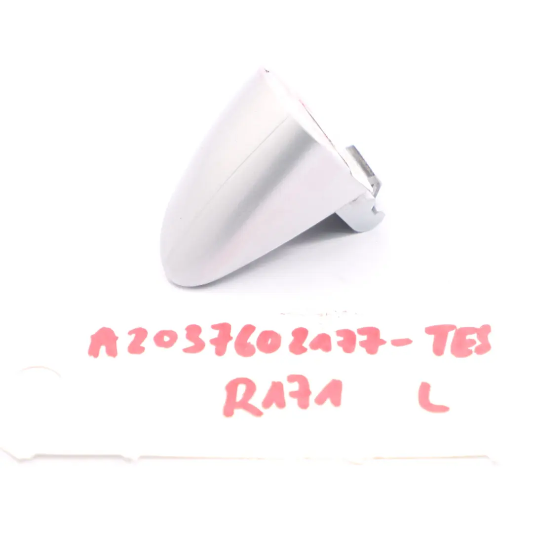  Handle Cover Mercedes W203 W211 Door Front Left N/S Grab Tellurium Silver - 762 - SKU rhd-A2037602177-TES - Part number A2037602177