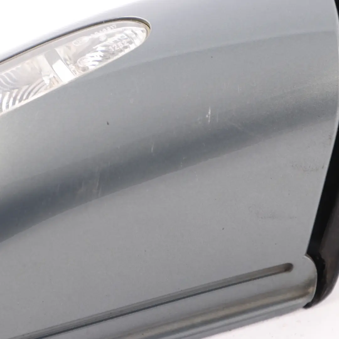 Mercedes W211 Wing Mirror Door Right O/S Auto Dip Power Fold Perlite Grey - 747 - SKU rhd-A2038105676-PGR - Part number A2038105676