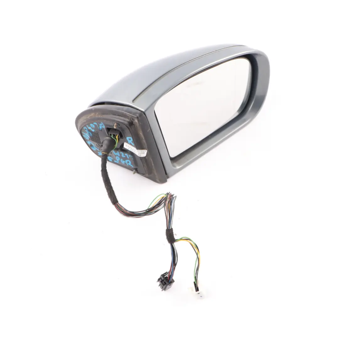 Mercedes W211 Wing Mirror Door Right O/S Auto Dip Power Fold Perlite Grey - 747 - SKU rhd-A2038105676-PGR - Part number A2038105676
