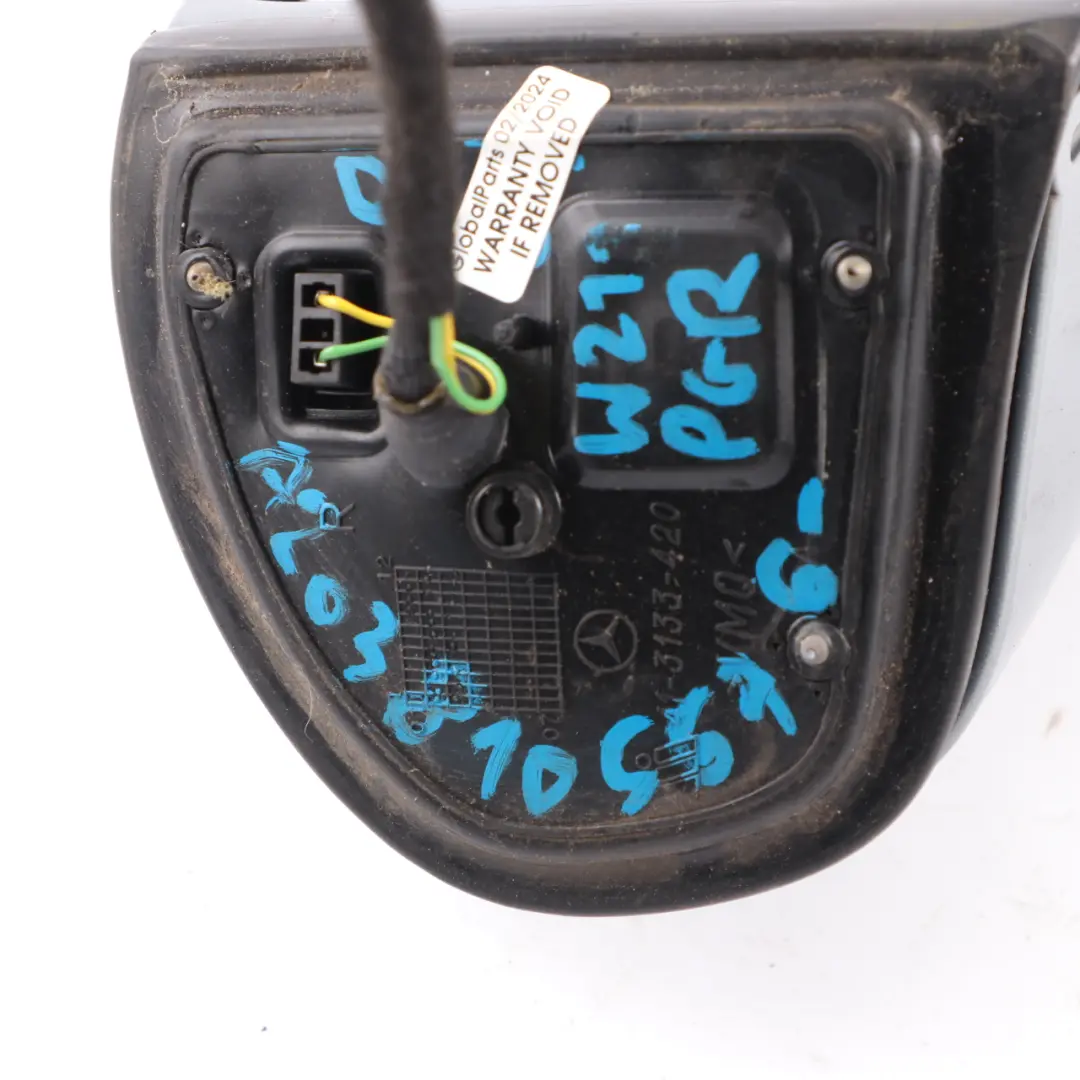 Wing Mirror Door Right O/S Auto Dip Power Fold Perlite Grey - 747 to Mercedes W211 with Part number A2038105676 Mercedes W211 Wing Mirror Door Right O/S Auto Dip Power Fold Perlite Grey - 747 - SKU rhd-A2038105676-PGR - Part number A2038105676